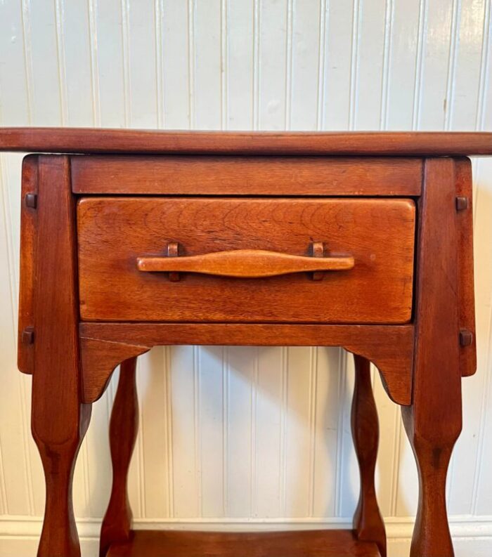 vintage 1930s colonial creations lucy latham nightstand end table no 7169 5404