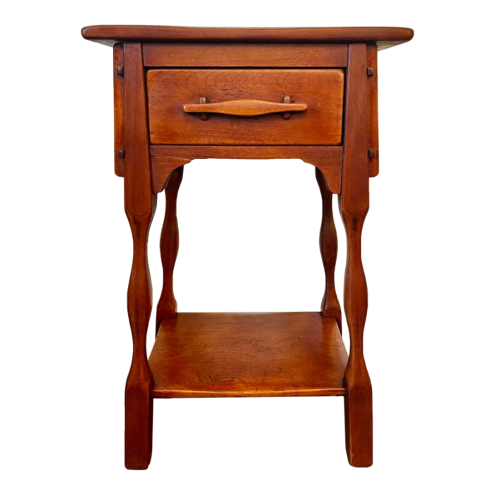 vintage 1930s colonial creations lucy latham nightstand end table no 7169 6556