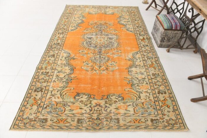 vintage area rug in wool 1