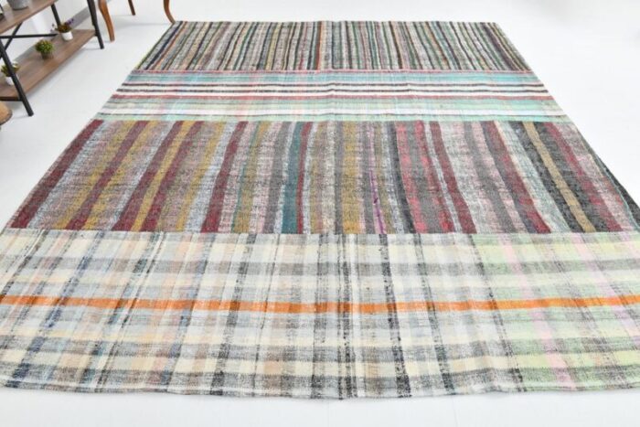 vintage bohemian kilim rug 1960 2