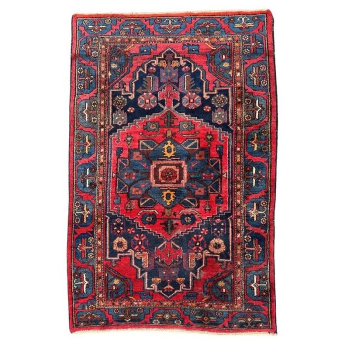 vintage hamadan rug 1950s 1