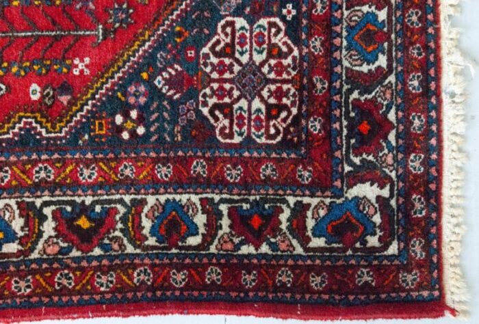 vintage handwoven abadeh rug 3