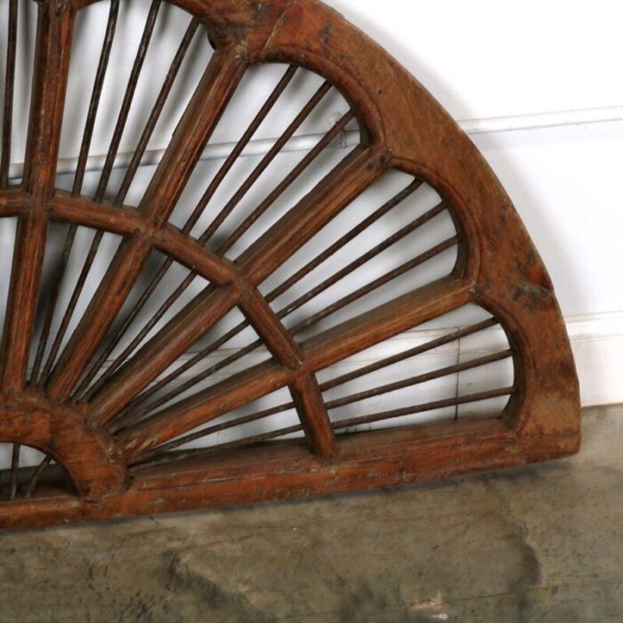 vintage indian teakwood and iron ventilation transom 2025