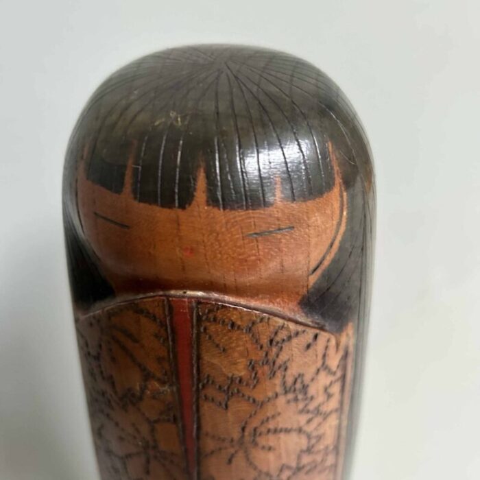 vintage kokeshi by inosuke kobayashi japan 1950s 24