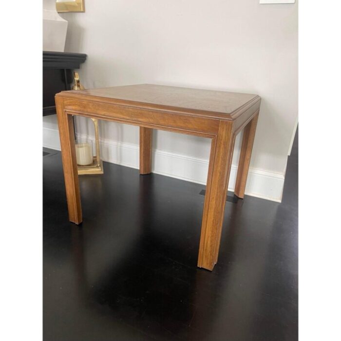 vintage mid century modern coffee side table by drexel heritage accolade collection 1363