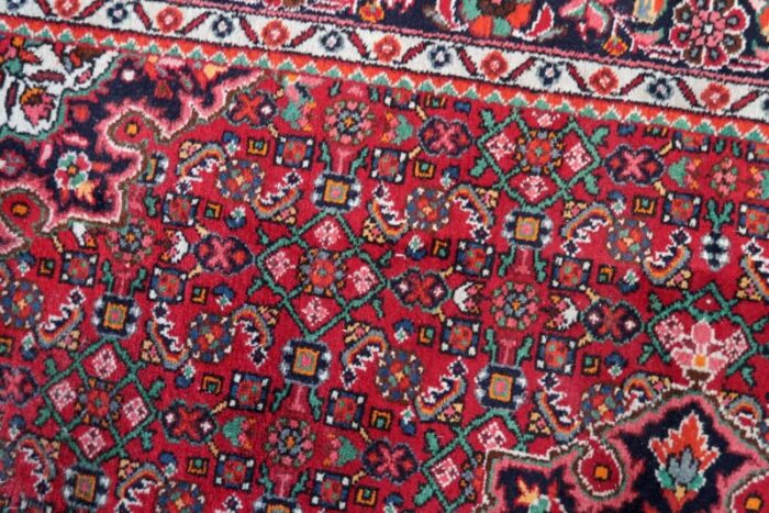 vintage middle eastern handmade malayer rug 1960s 3