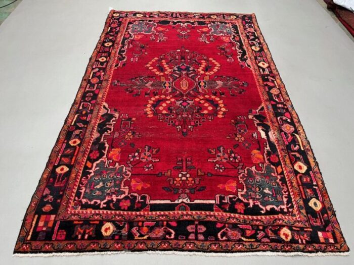 vintage middle eastern lilihan armenian rug 1