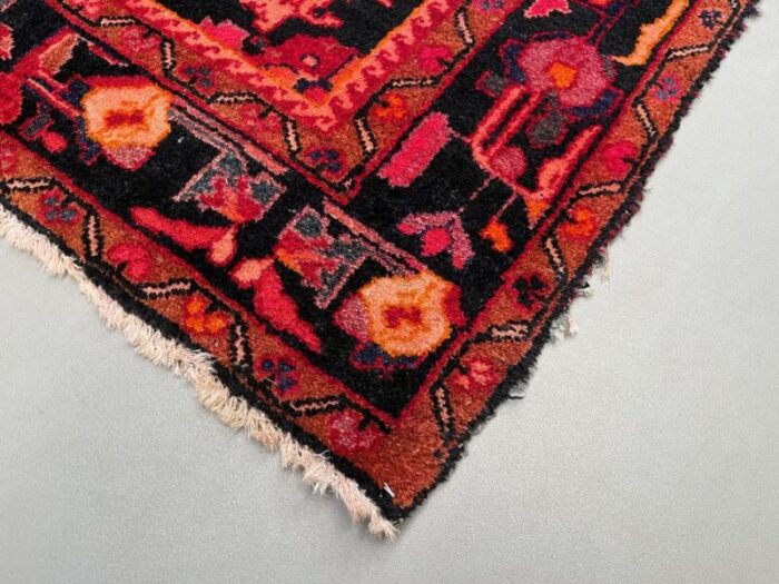 vintage middle eastern lilihan armenian rug 8