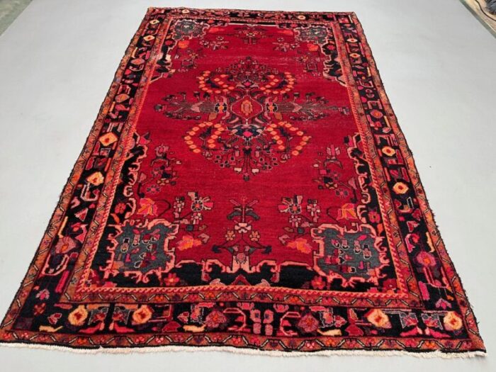 vintage middle eastern lilihan armenian rug 9