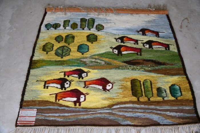 vintage polish wall hanging from cepelia 10