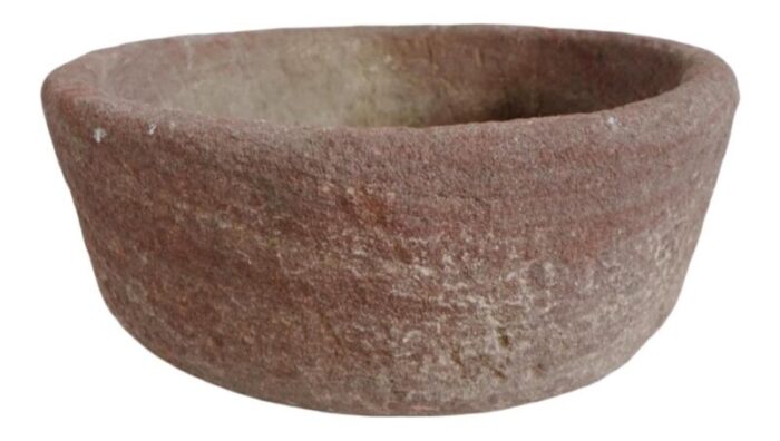 vintage sandstone bowl 1