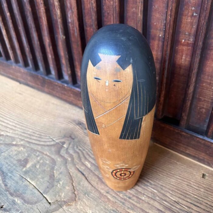 vintage sosaku kokeshi by misui japan 1960s 3