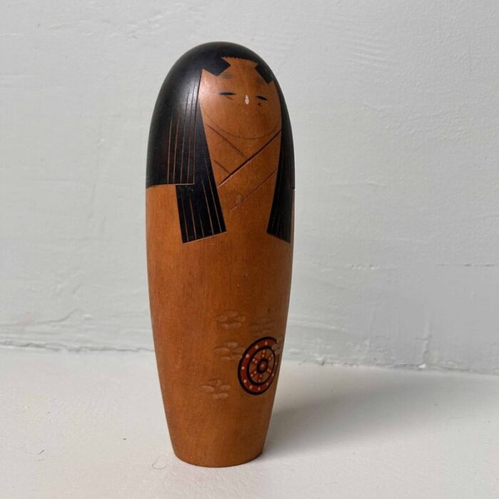 vintage sosaku kokeshi by misui japan 1960s 5