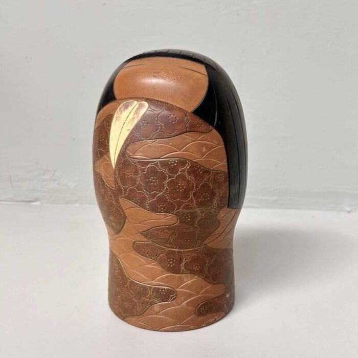 vintage sosaku kokeshi by yoshida takashi japan 1960s 1