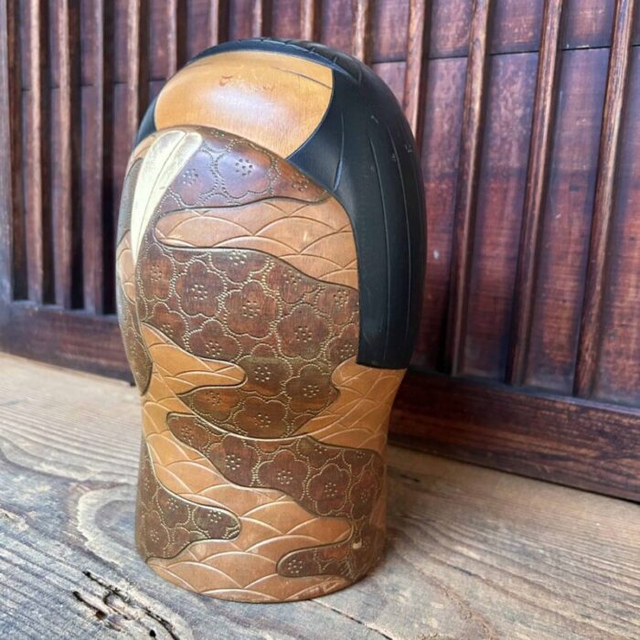 vintage sosaku kokeshi by yoshida takashi japan 1960s 2