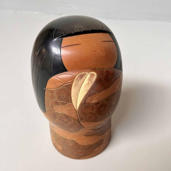 vintage sosaku kokeshi by yoshida takashi japan 1960s 3