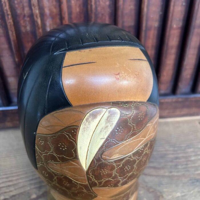 vintage sosaku kokeshi by yoshida takashi japan 1960s 9