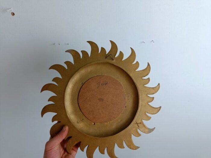 vintage sunburst mirror 1960s 2