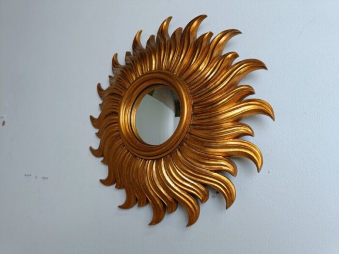 vintage sunburst mirror 1960s 3