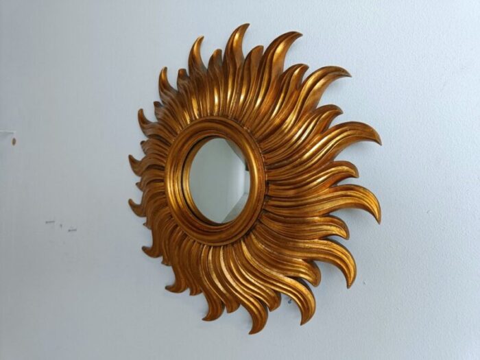 vintage sunburst mirror 1960s 4