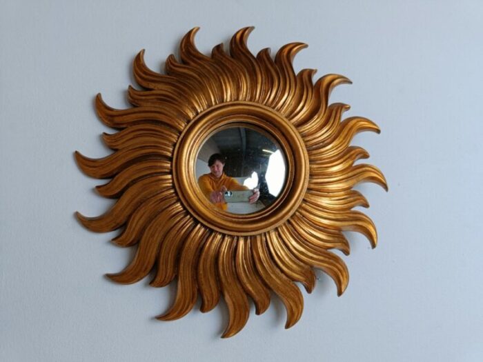 vintage sunburst mirror 1960s 5