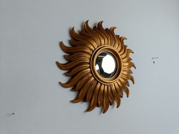 vintage sunburst mirror 1960s 7