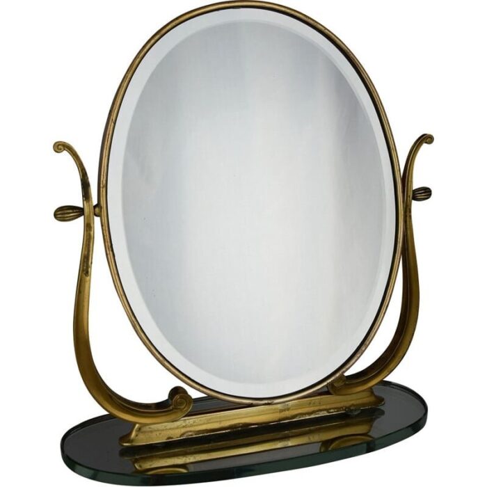 vintage table mirror 1940s 3