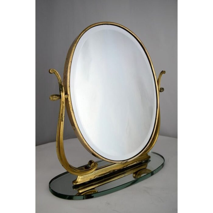 vintage table mirror 1940s 4