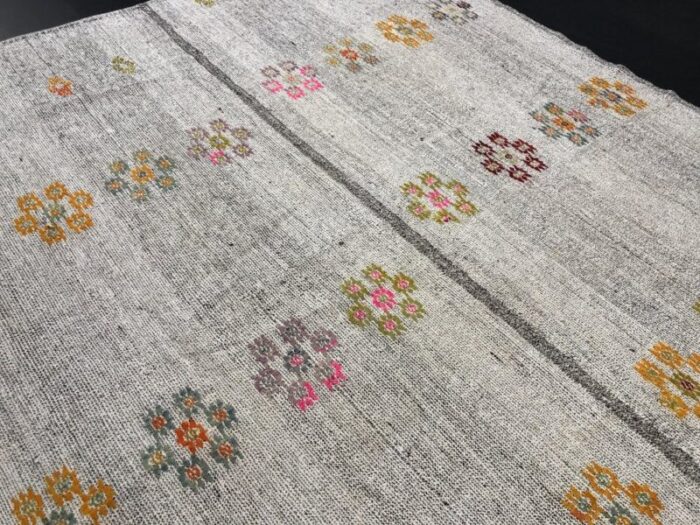 vintage turkish rug 1960s 4