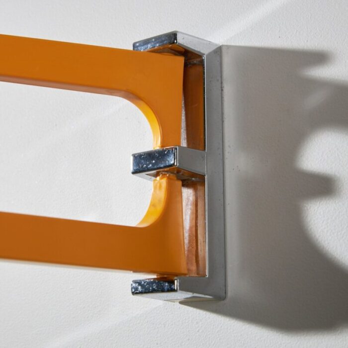 yellow towel holder 1970s 4